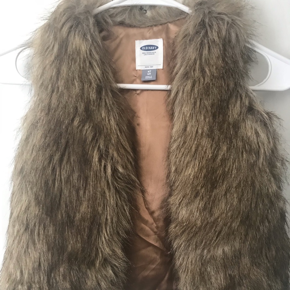 Brown Fur Vest